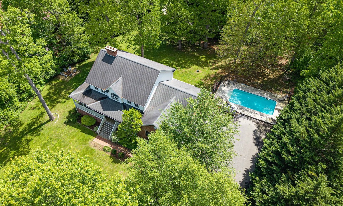 Leicester House | 15 Min to Asheville! Luxury Home w/Pool, Hot Tub, Game Room