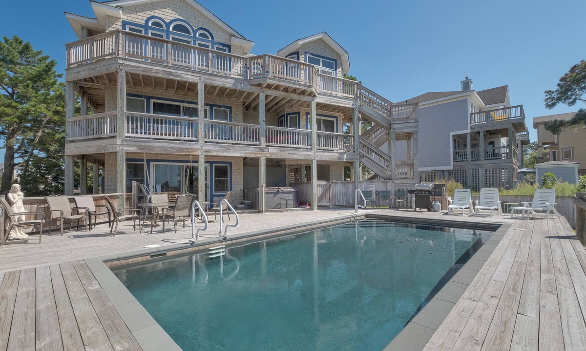 Monteray Shores House | 1559 - Sound Retreat - Spacious Corolla Soundfront w/Sunset Views & Pool