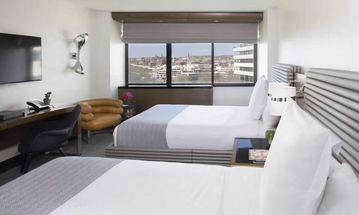 Foggy Bottom Hotel | 2 Superior Rooms | The Watergate Hotel | Modern Design Along Potomac River