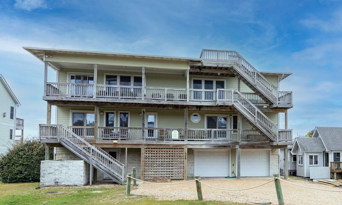Carolina Dunes House | 2817 - Aerescape, Soundfront Duck | Hot Tub, Elevator & Sunsets