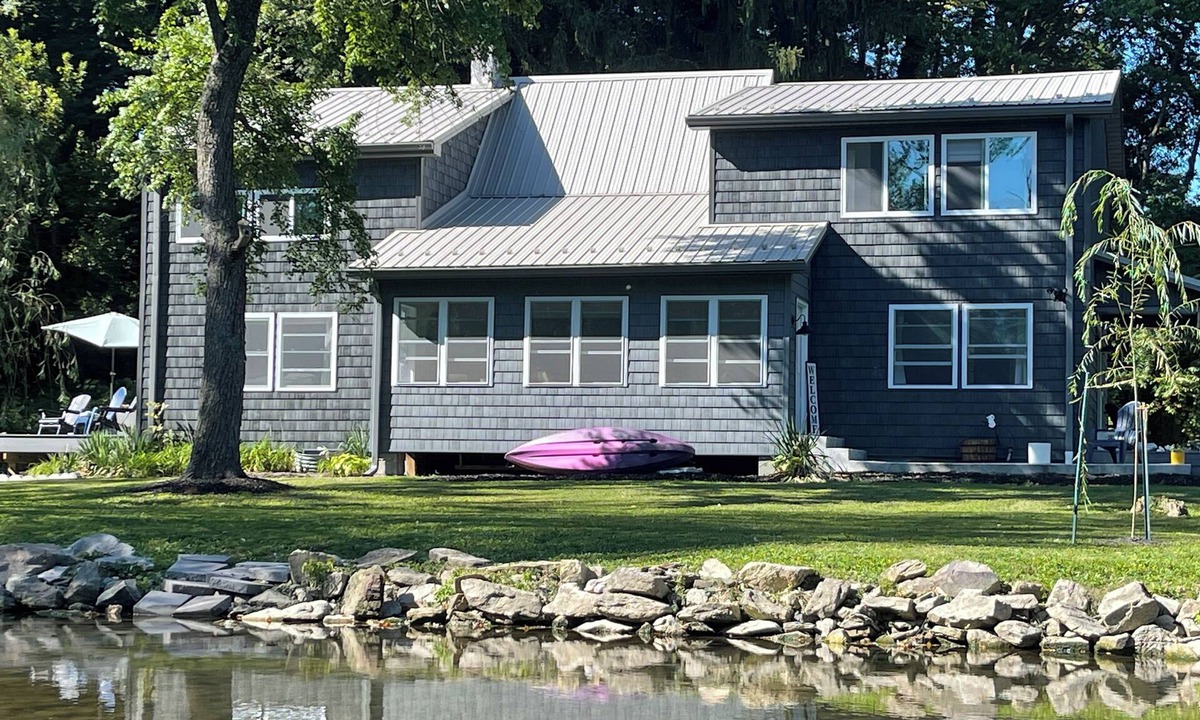 Boiling Springs House | Creekfront Retreat on Yellow Breeches, Sleeps 8, Kayaks, Firepit, Fishing