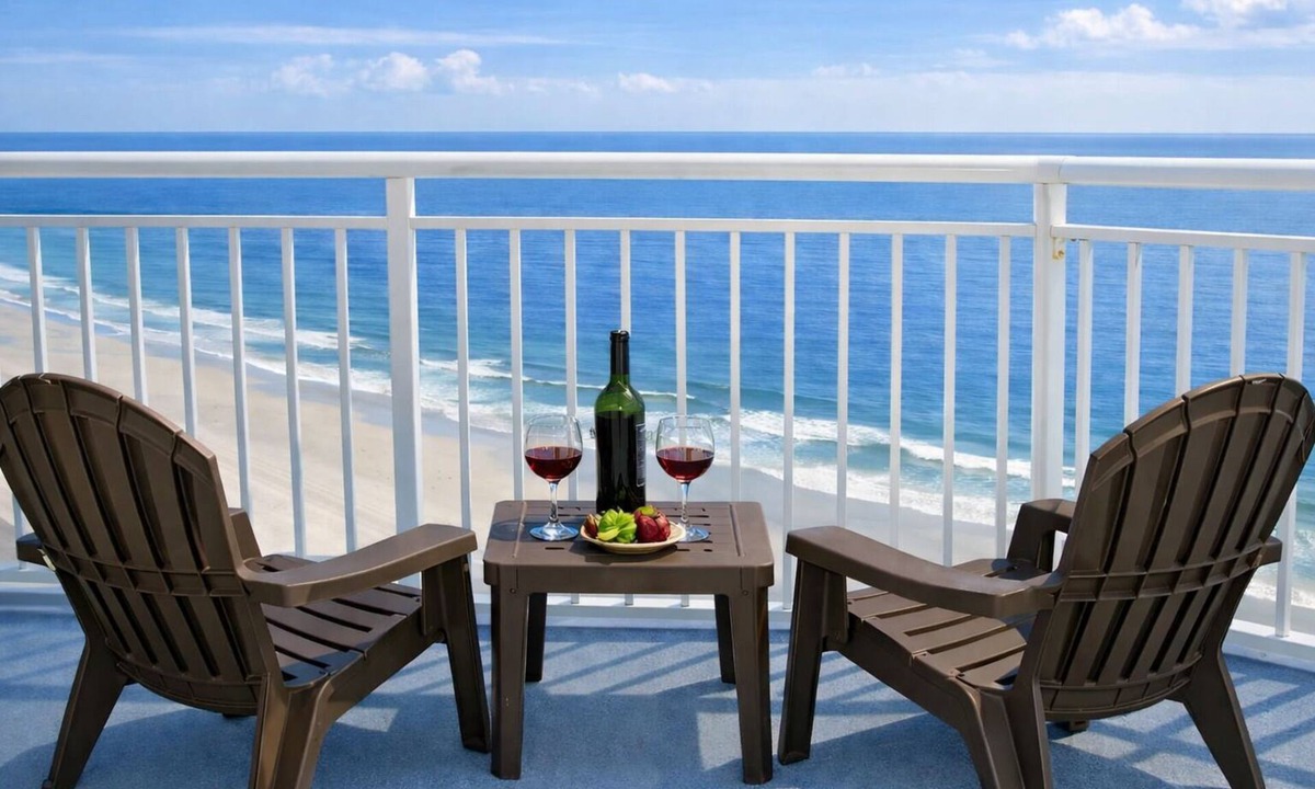 Crescent Beach Condo | Experience unparalleled luxury staying in the Oceanfront Penthouse at Baywatch!