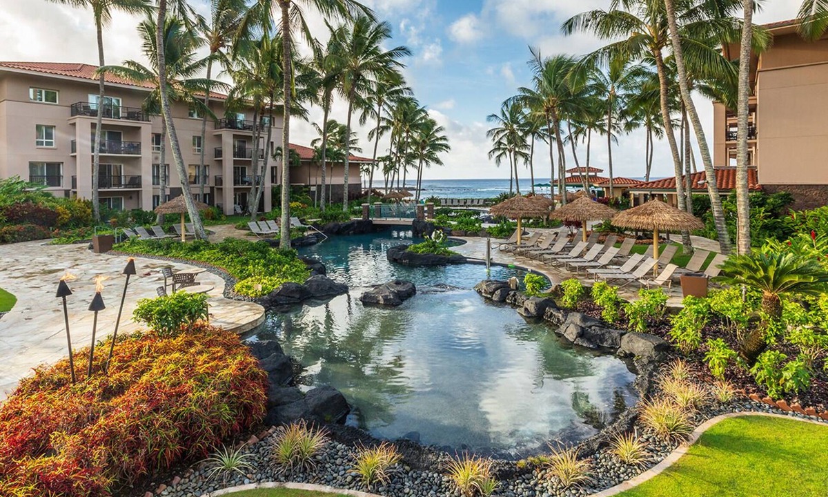 Poipu Condo | Gorgeous oceanfront resort! Marriott Waiohai two bedroom villa. Book now!
