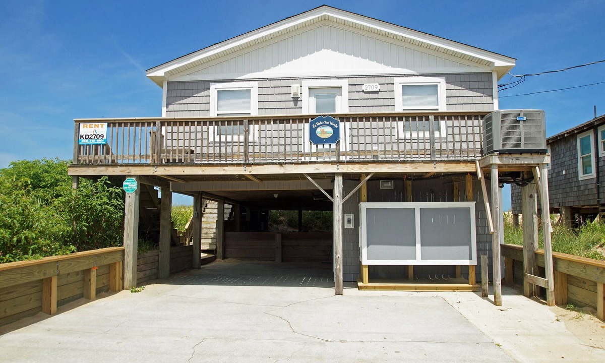 Colington House | KD2709- Oceanfront-3 BRs (One Master), Dog Friendly, Outstanding Ocean Views!
