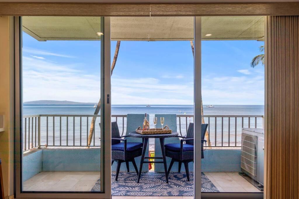 Kihei Apartment | Nani Kai Hale 209- Remodeled prime oceanfront 1 bedroom Kihei gem