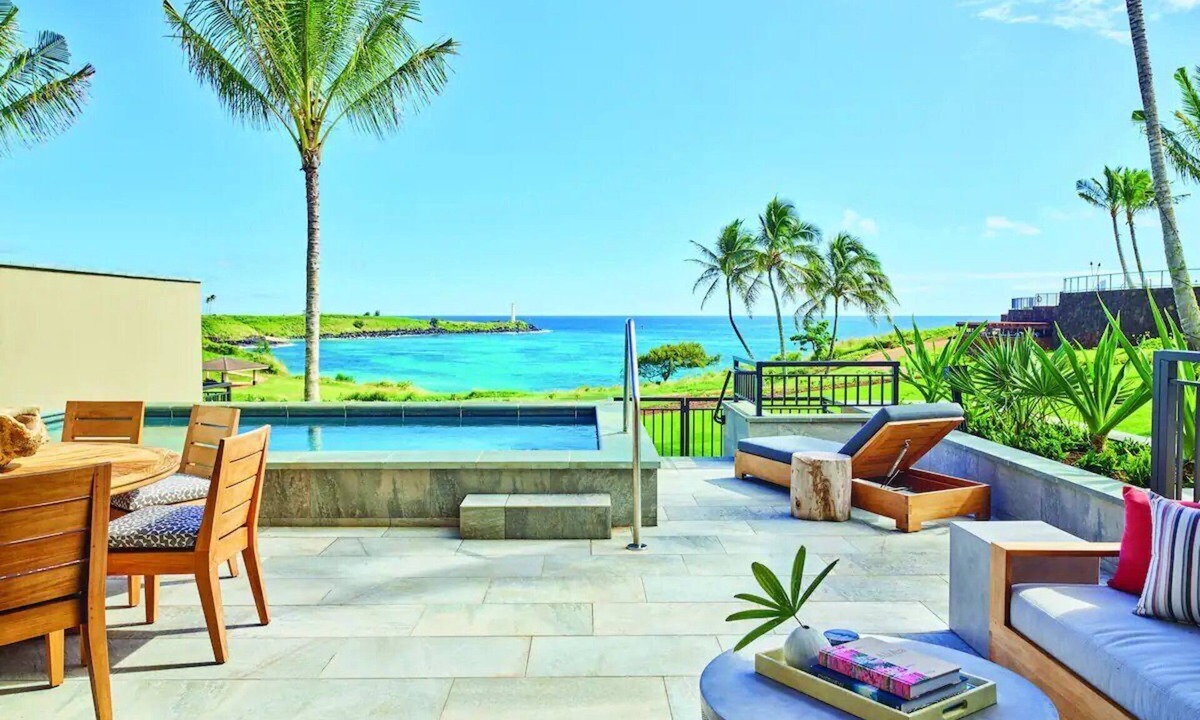 Lihue Hotel | Premier Multi-Level Townhome w/Private Lanai, Swimming Pool, & Coastal Views