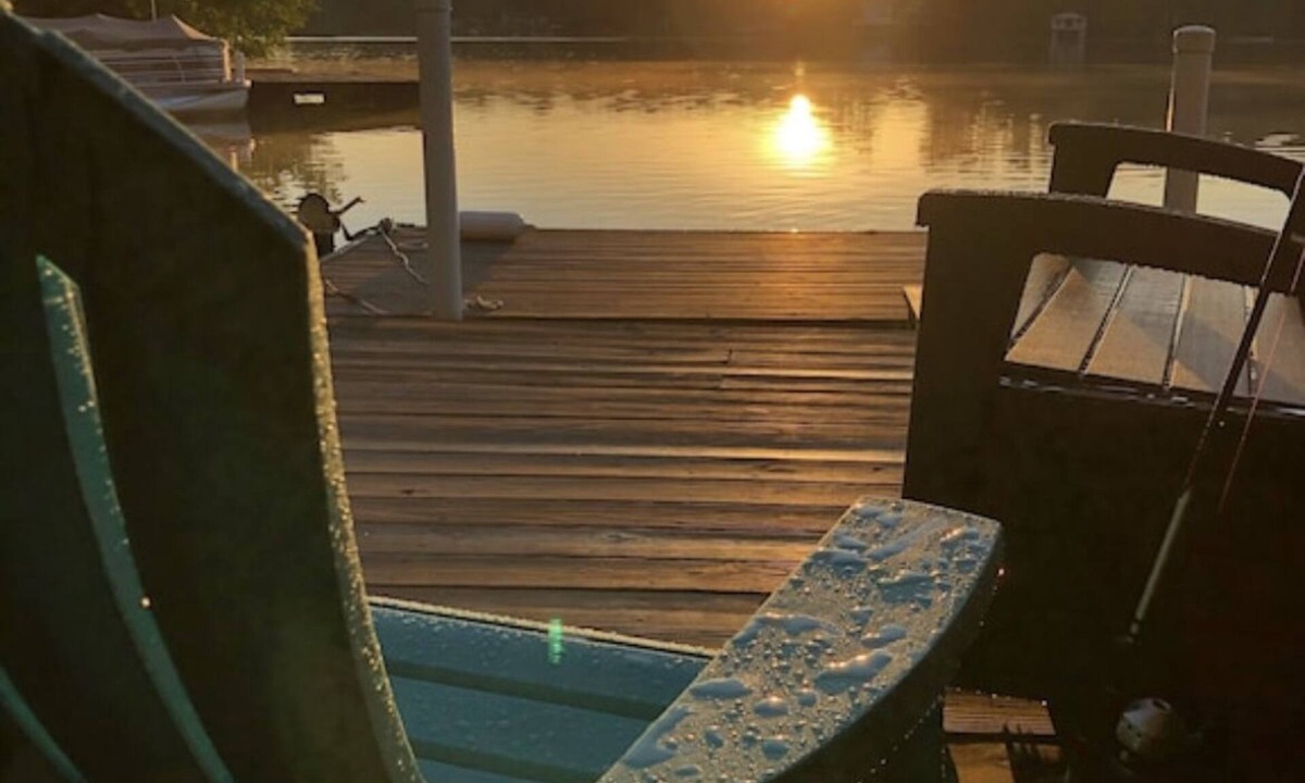 Dadeville House | Premier Waterfront Location! Big, clear water views! Fire table!