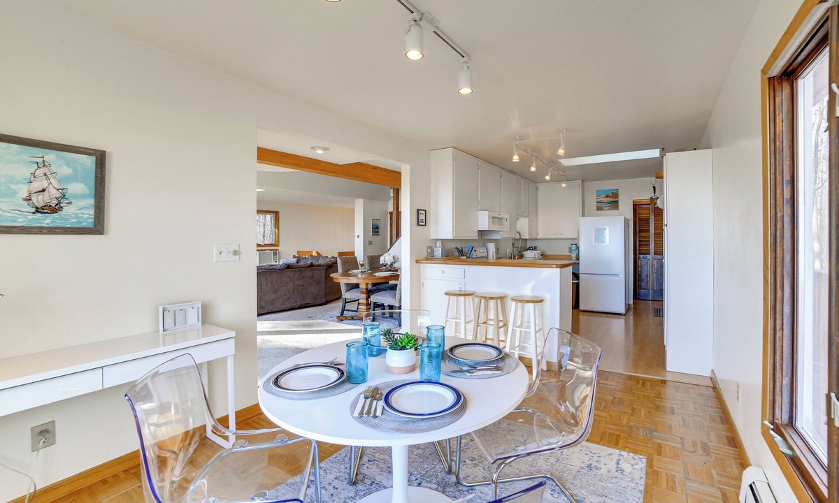 Menominee Cottage | Private Beach & Deck: Spacious Lake Michigan Home