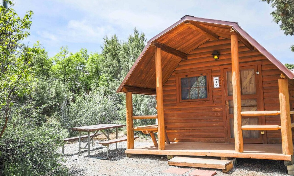 Durango - Purgatory Cabin | Rustic Cabin (Sleeps 2) - The Camping Cabin sleeps a maximum of 2. Bring your own linens.