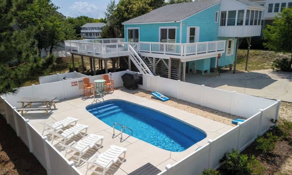 Duck House | Saltwater Pool | Hot Tub | Town of Duck