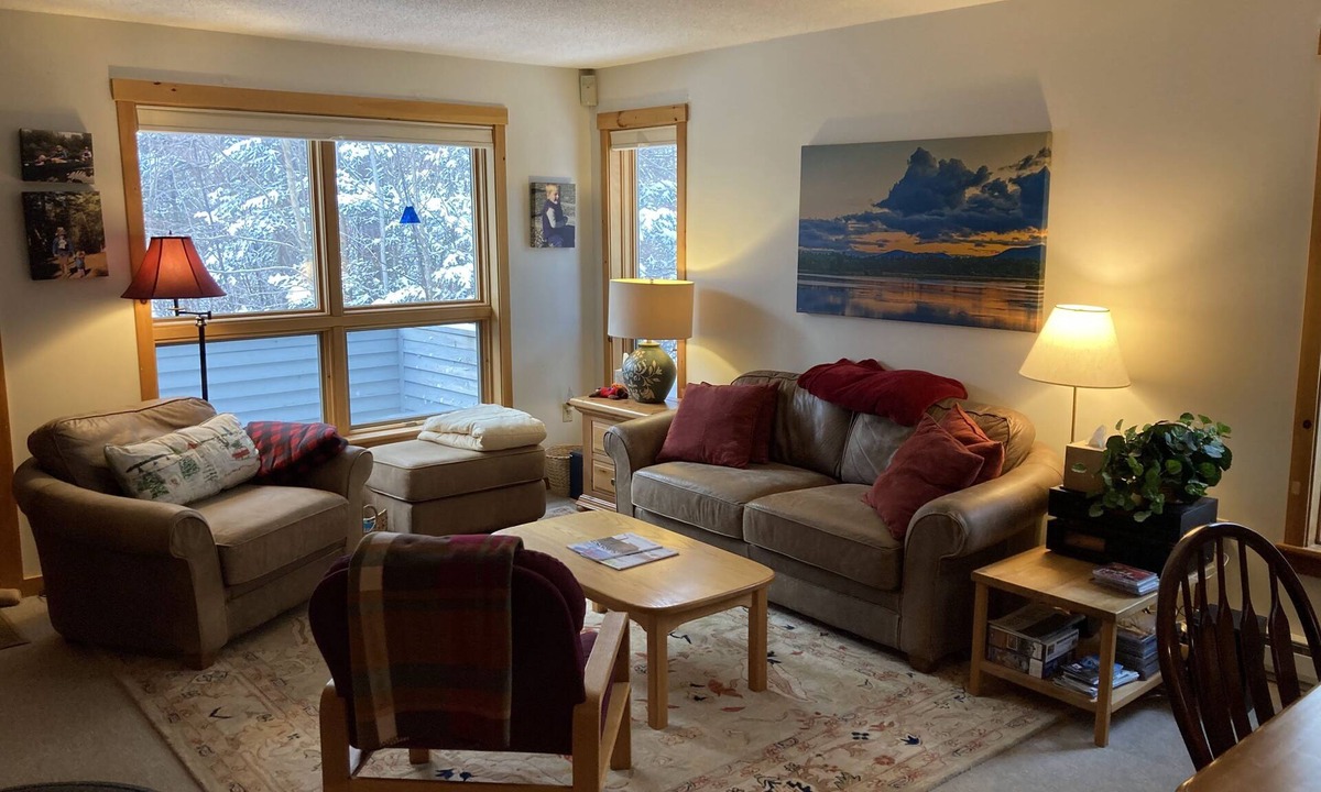 Carrabassett Valley Condo | Ski In/Out Snowbrook Condo w/pool & hot tub. Sleeps 8. Adjacent to ski lift!