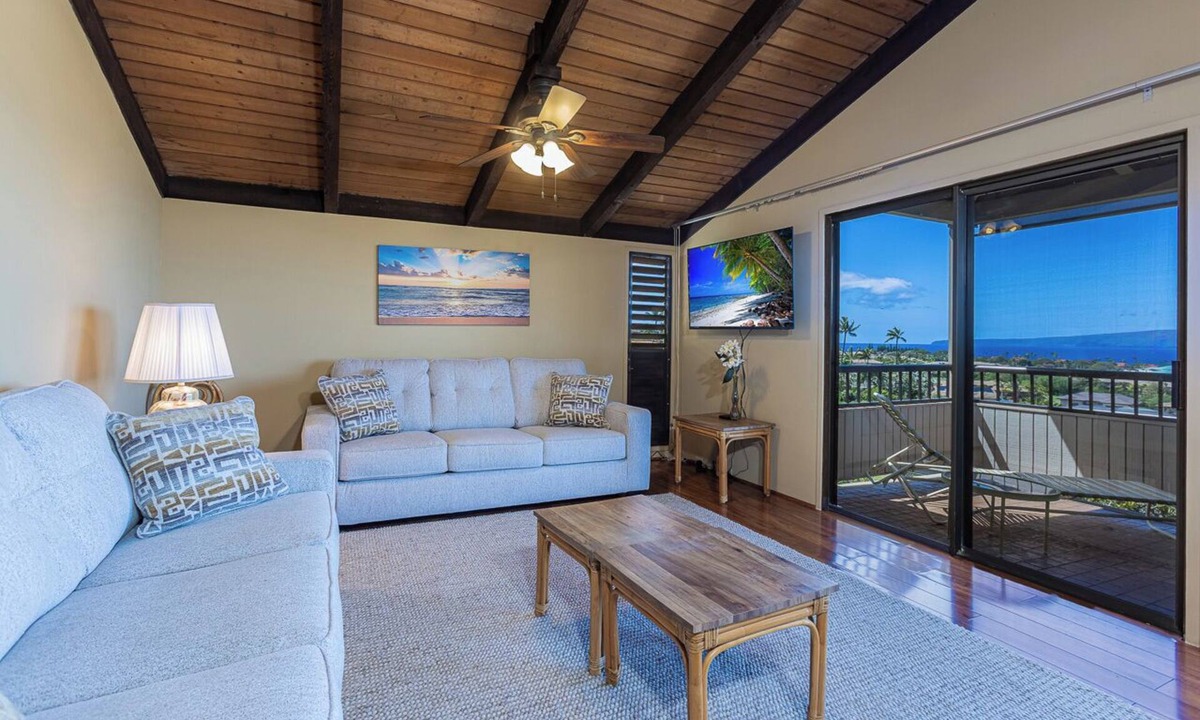 Wailea Condo | Wailea Ekolu 408 Spacious Second-Floor Retreat with Panoramic Ocean Views