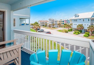 Colorful, Second-Floor Condo with Balcony, WiFi & Shared Pool/Kiddie Pool