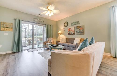 North Myrtle Beach House | 3 Mi to Beach: North Myrtle Beach Condo w/Patio!