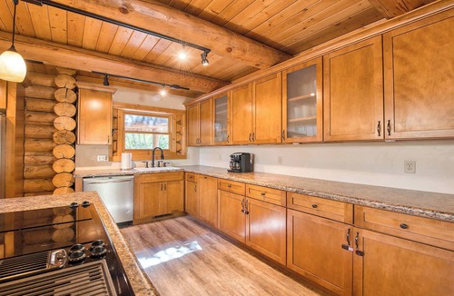 Sylva Cabin | 4500sq ft 6b/4.5ba Cabin on 7 Acres 15min to downtown Sylva! Huge Yard + Hot Tub!