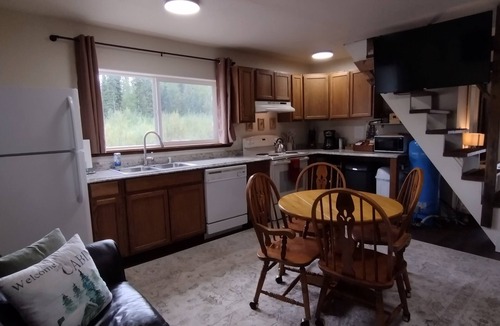 North Pole Cabin | Aurora Moose Getaway - a cozy & private cabin great for northern lights & moose