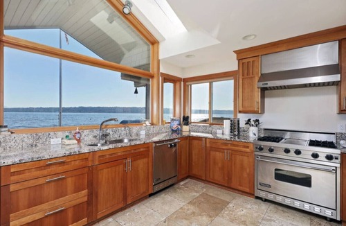 Clinton House | Beachfront home with Pool, Hot Tub, and Dogs OK