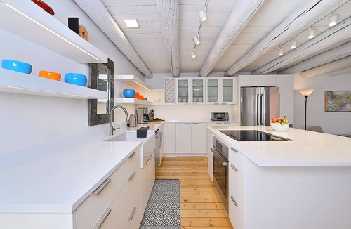 Historic Eastside House | Casa Cielo: Luxury 2 Bedroom Adobe Home; AC - Historic Location - Monthly Rental