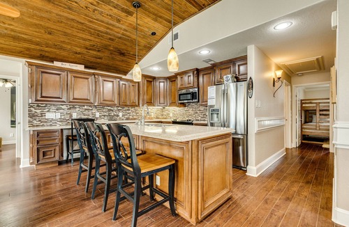 Bermuda Beach House | Dog Friendly Beachside Home w/Huge Deck, Fenced Yard, Great Kitchen & More!