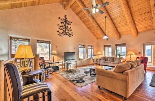 Cimarron House | Eagle Nest Home w/Hot Tub & Views - 5 Min to Lake