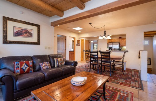 Downtown Santa Fe Condo | El Corazon 12 | Pet Friendly + Balcony