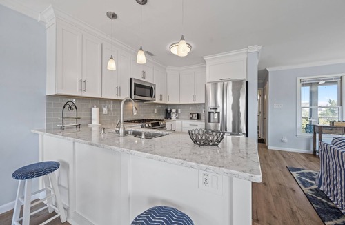 Topsail Beach Villa | Finally Here: a 2 Bedroom Poolside Retreat with Beach & Soundside Sunsets