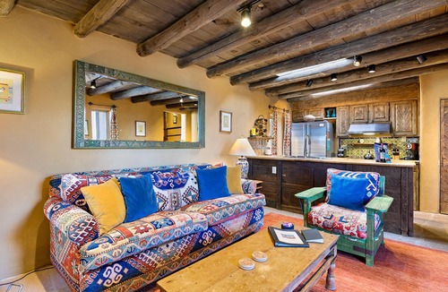 Historic Eastside House | Genuine Santa Fe Work of Art | Near Canyon Rd | Patio | 2 Masters