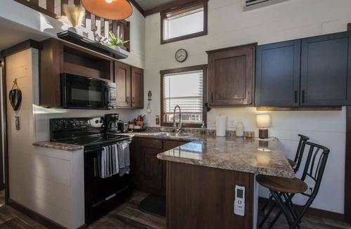 Upward House | Gorgeous 1BR Tiny Home w/Pool | Bocce | Free Tix