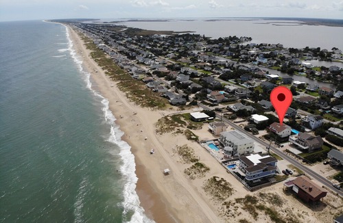 Sandbridge House | Just steps to the beach with a pool, 5 bedrooms, 3 baths, sleeps 14