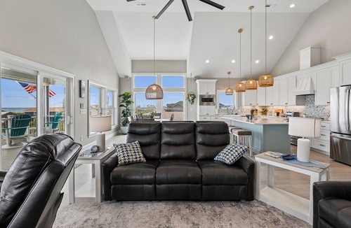 Colington House | KD2504A-Beautiful, new build home, 5 bedroom, Ocean View, Hot Tub, Elevator!