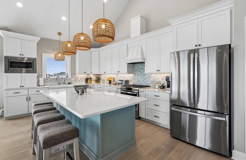 Colington House | KD2504A-Beautiful, new build home, 5 bedroom, Ocean View, Hot Tub, Elevator!