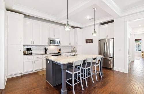 Seacrest Beach House | Luxurious Retreat with screened porch, chef's kitchen, 6 bikes, near Lagoon Pool