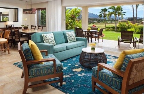 Lihue Condo | Marriott Kauai Lagoons- Beautiful Three Bedroom Villa!