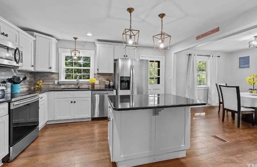 Cary House | Modern 4BR Home with Game Room & Outdoor Firepit