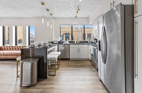 Wholesale District Apartment | Modern Double Unit in the Heart of Indianapolis