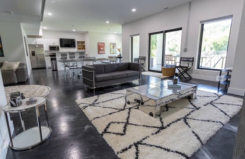 Florence House | Modern Waterfront Mansion with Private Dock, kayak, paddle board and ping pong