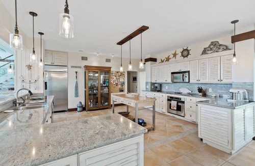 Monroe County House | Ocean front, private beach, private pool, tiki, boat dock