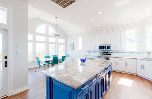 Buck Island House | Oceanfront home walkable to the beach with private pool & hot tub - dog-friendly