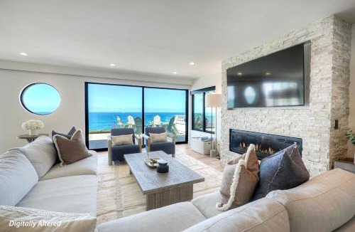 Encinitas Hotel | Oceanfront Neptune Ave Home, Private Beach Access, Panoramic Views & Luxury Coastal Living