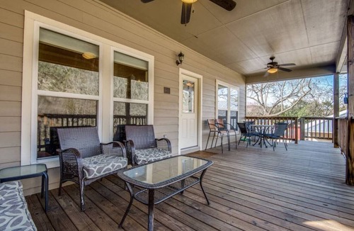 New Braunfels House | River View - Guadalupe Riverfront Home w/Large Deck & Direct River Access!