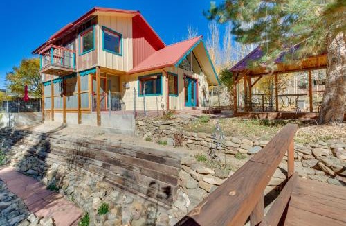 Taos House | Riverside Retreat w/Screened Porch: 6 Mi to Taos!