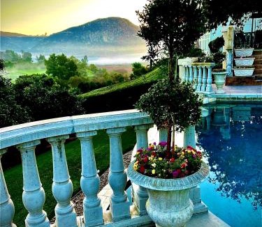 Kit Carson House | San Diego French Garden Poolside Retreat - Wine Country & Safari Park