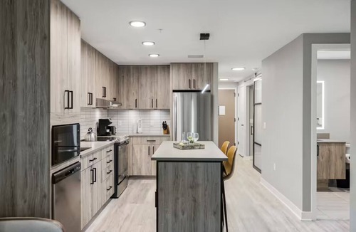Navy Yard Apartment | Spacious Haven | Kitchen & Desk | DC Stay w/Coworking & Gym | Near Iconic Spots