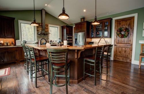 Laurel Ridge House | Sticks & Stones | Mountaintop Estate in Black Mountain with Hot Tub, Fireplace & Views