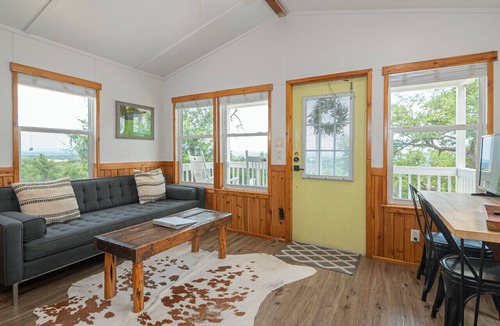 Spring Branch House | Summer Escape with Swim Hole and Golf Cart Rental