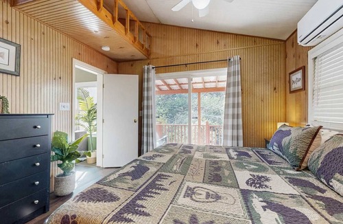 Gerton House | Updated Creekside Getaway with Private Waterfall | Near Asheville & Lake Lure