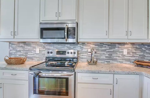 Terramar Beach House | Waterfront Galveston Bay Home w/Private Pool!