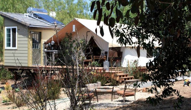 African-Inspired Safari Tent near San Diego for a Glamping Weekend in Vista, California