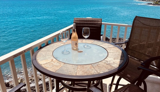 Another Day in Paradise with Spectacular Oceanfront View of Kailua Bay