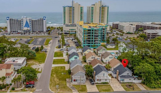 Beachside Cottage with Private Patio - Steps to Beach & Main Street